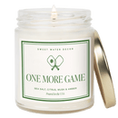 One More Pickleball Game Soy Candle - Clear Jar - 9 oz