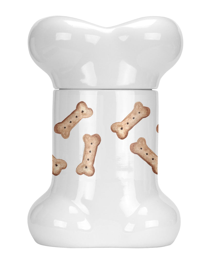 Smooth Fox Terrier Bone Shaped Treat Jar CK2227BSTJ