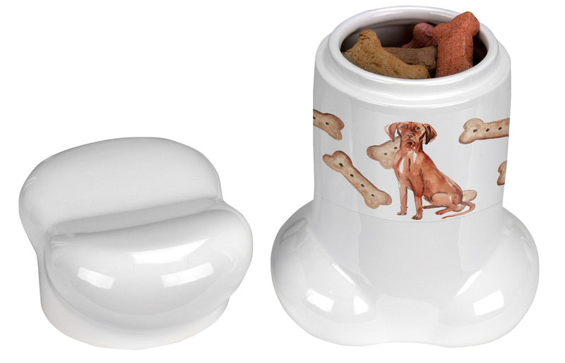 Vizsla Bone Shaped Treat Jar CK2317BSTJ