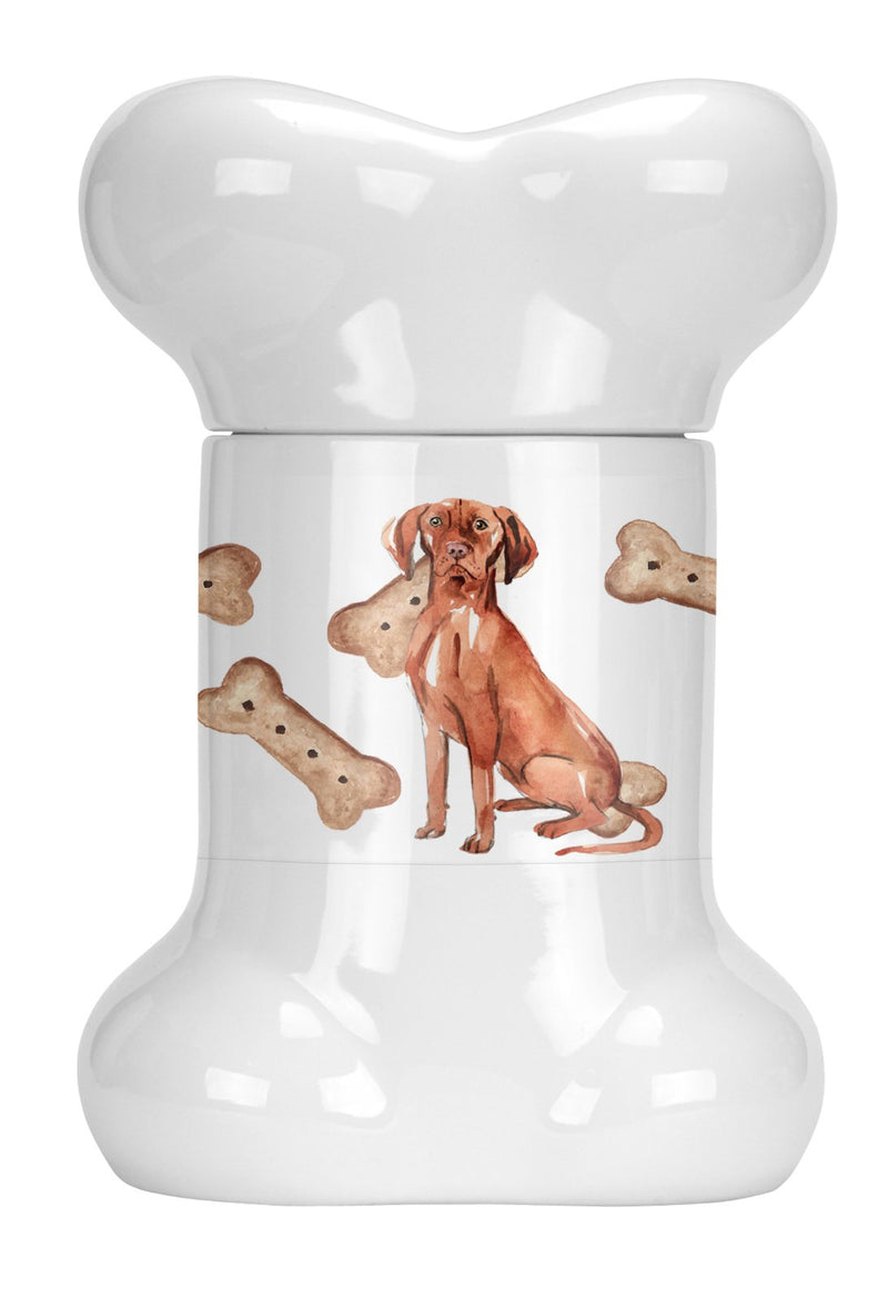 Vizsla Bone Shaped Treat Jar CK2317BSTJ