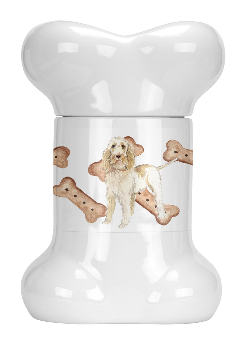 Spinone Italiano Bone Shaped Treat Jar CK2334BSTJ