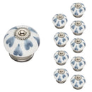 Mascot Hardware Heart Washed 1-4/7 in. Grey Cabinet Knob (Pack of 10)