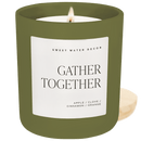 Gather Together Soy Candle - Olive Matte Jar - 15 oz (Farmhouse)