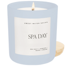 Spa Day Soy Candle - Blue Matte Jar - 15 oz