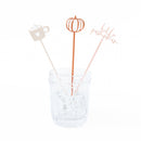 Hello Pumpkin Drink Stirrers