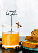 Happy Halloween Drink Stirrers, Set of 12