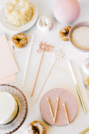 Girl's First Birthday Drink Stirrers