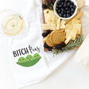 Bitch Peas Cotton Canvas Kitchen Tea Towel