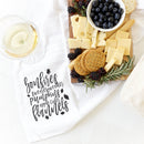 Fall and Autumn Favorites Kitchen Tea Towel