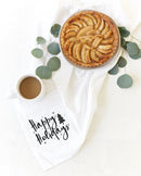 Happy Holidays Christmas Kitchen Tea Towel