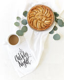 Oh Holy Night Christmas Kitchen Tea Towel