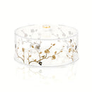 Ornate Garden Round Cake Log Holder