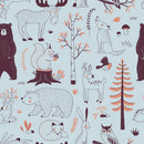 Elegant Forest Animals Wallpaper Sophisticated Select