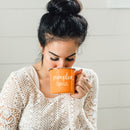 Pumpkin Spice 18oz. Campfire Coffee Mug