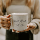 Pumpkin Spice 16 oz Rustic Campfire Coffee Mug