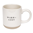 Warm and Cozy 14oz. Stoneware Coffee Mug
