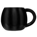 Black Pumpkin 19 oz Figural Coffee Mug