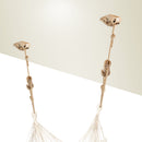 CasaMount 2rope Beige - Wall, Ceiling & Beam Suspension Set for Hammocks