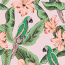 Green Parrots Wallpaper