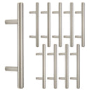 Round Bar 3 in. (76mm) Satin Nickel Drawer Pull (10-Pack)