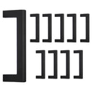 Square Bar 3 in. (76mm) Drawer Pull (10-Pack)
