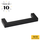Square Bar 3 in. (76mm) Drawer Pull (10-Pack)