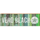 Vero Beach Sand Dollar Green | Wall Art Print on Real Wood