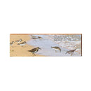 Salvo, NC Sandpiper Artwork | Wall Art Print on Real Wood