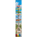 Palm Beach Beach Directional | Wall Art Print on Real Wood