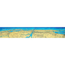 Jupter Florida NOAA Chart | Wall Art Print on Real Wood