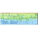 Palm Beach NOAA Chart | Wall Art Print on Real Wood