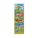 Oak Island Marsh Directional | Wall Art Print on Real Wood