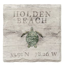 Holden Beach Sea Turtle | Drink Coaster Set
