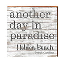 Paradise Holden Beach | Real Wood Art Print