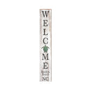 Holden Beach, North Carolina Sea Turtle Welcome Wooden Sign | Wall Art Print on Real Wood