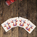 Cow Face | Drink Coaster Set