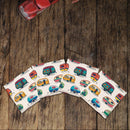 Colorful Campers |Drink Coaster Set