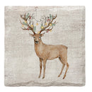 Holiday Christmas Reindeer | Drink Coaster Set