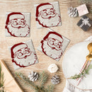 Santa Coasters | Drink Coaster Set