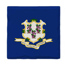 Connecticut State Flag |Drink Coaster Set