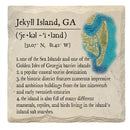 Jekyll Island, Georgia Definition |Drink Coaster Set