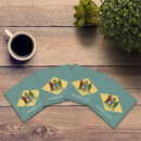 Delaware State Flag |Drink Coaster Set