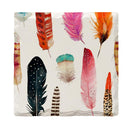 Colorful Feathers |Drink Coaster Set