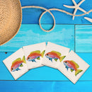 Rainbow Fish | Drink Coaster Set