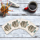 Zebrafish |Drink Coaster Set