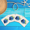 Blue Tang Fish |Drink Coaster Set