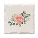 Teal Daisy Pattern |Drink Coaster Set