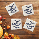 Halloween Watercolor Bats | Drink Coaster Set