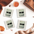 Halloween Watercolor Mummy | Drink Coaster Set