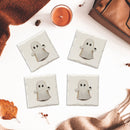 Halloween Watercolor Ghost | Drink Coaster Set